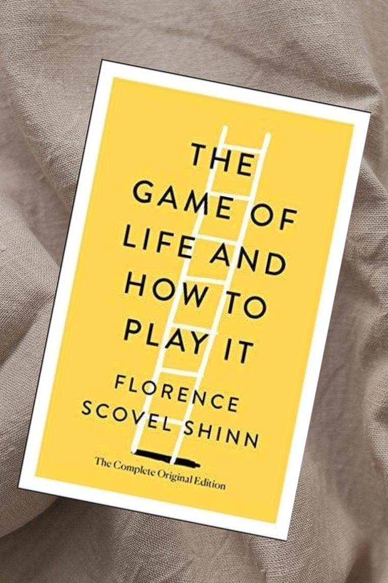 Book cover of 'The Game of Life and How to Play It' by Florence Scovel Shinn, a guide to living with faith, love, and divine purpose.