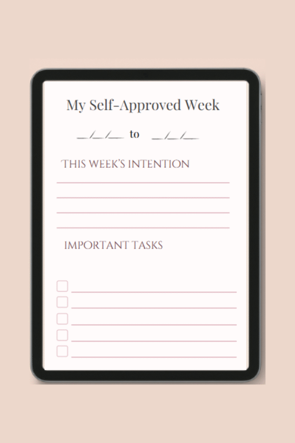 In Bloom Digital Planner – weekly Page Preview In Bloom Digital Productivity Planner – Premium Journal