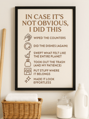 Funny Laundry Room Wall Art Printable Decor Under  Effortless Homemaker funny rustic farmhouse kitchen wall art print
