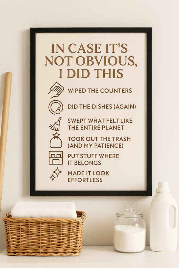Funny Laundry Room Wall Art Printable Decor Under  Effortless Homemaker funny rustic farmhouse kitchen wall art print