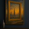 Dubai Skyline Wall Art Download Dubai Frame Poster Dubai Frame at Sunset – Digital Art Print